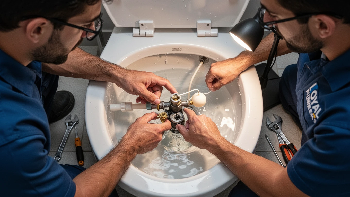 Overflowing Toilet Repair